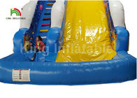 पंचर - सबूत महासागर विश्व डॉल्फिन Inflatable पानी स्लाइड / आउटडोर Inflatable खेल का मैदान
