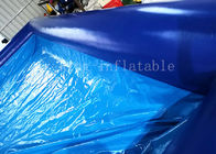 ब्लू रंग 42 वर्ग मीटर Inflatable स्विमिंग पूल पानी प्रतिरोधी आग