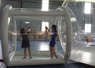 OEM रोमांटिक 0.8 मिमी पीवीसी Inflatable पारदर्शी बुलबुला तम्बू / गुब्बारा पार्टी के लिए