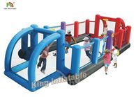 वाणिज्यिक Inflatable खेल खेल डबल रंग / विशाल Inflatable फुटबॉल दायर की