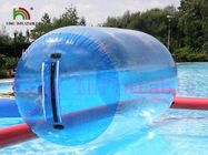 पीवीसी / TPU पारदर्शी Inflatable पानी खिलौना / किराये के उपयोग के लिए Inflatable पानी रोलर