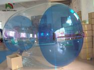 पीवीसी / TPU पारदर्शी Inflatable पानी खिलौना / किराये के उपयोग के लिए Inflatable पानी रोलर