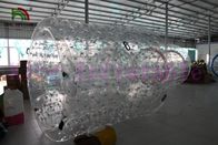 1.0mm पीवीसी / TPU अजीब झटका पानी खिलौना Inflatable बेलनाकार रोलर