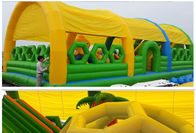 नए डिजाइन वाणिज्यिक आउटडोर बच्चों को कवर तम्बू के साथ Inflatable मनोरंजन पार्क